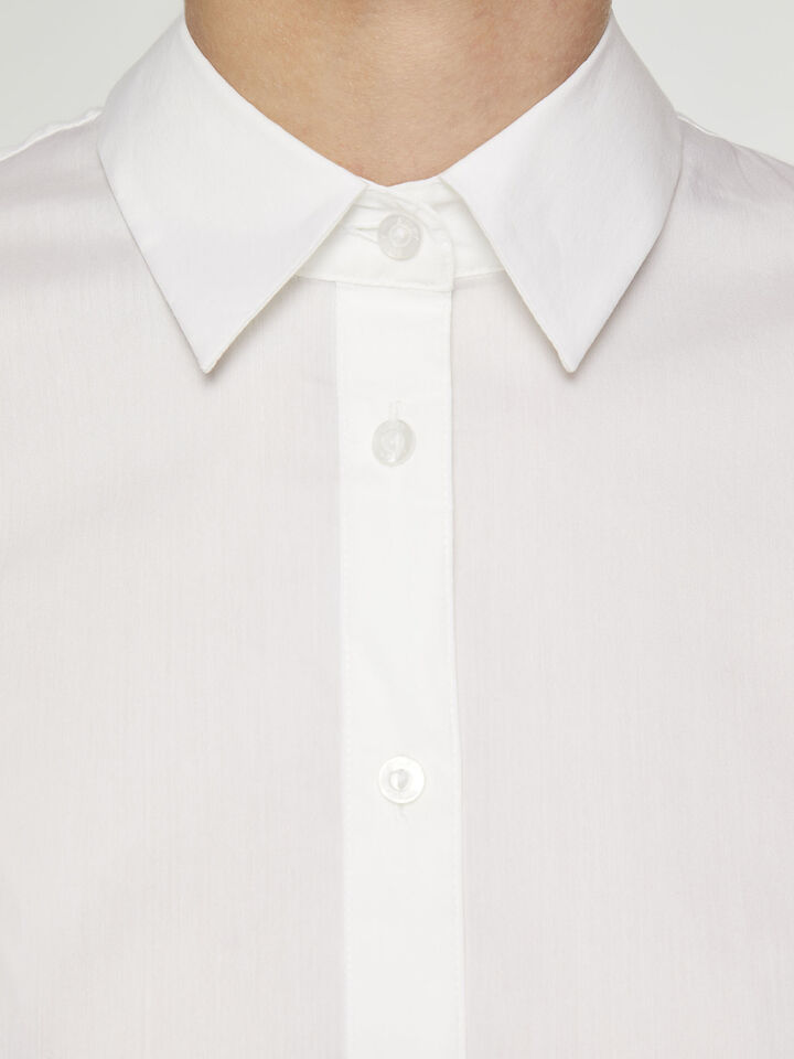 Camicia slim fit - camicie da donna - Bianco | Sisley image number 6